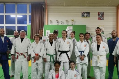 Une nouvelle ceinture noire à l'école de judo !